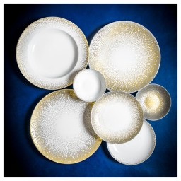 Haviland, Souffle d'or, Deep platter