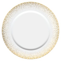 Haviland, Souffle d'or, Flat dish