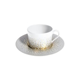 Haviland, Souffle d'or, Teacup and saucer