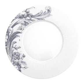 Haviland, Stanislas blue grey, Dinner plate