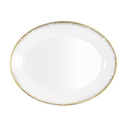 Haviland, Souffle d'or, Oval dish