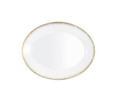 Haviland, Souffle d'or, Oval dish