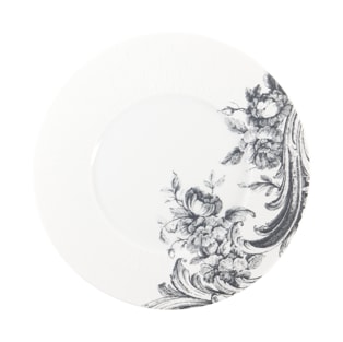 Haviland, Stanislas blue grey, Dessert plate