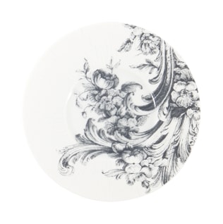 Haviland, Stanislas blue grey, Bread and butter plate