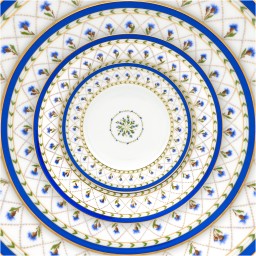 Haviland, Val De Loire, Footed cake platter