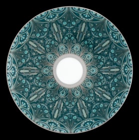 Haviland, Rêves du Nil Platinum, Presentation plate