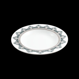 Haviland, Rêves du Nil Platinum, Rim Soup Plate, set of 2