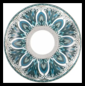 Haviland, Rêves du Nil Platinum, Bread And Butter Plates, set of 2