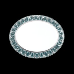 Haviland, Rêves du Nil Platinum, Oval dish