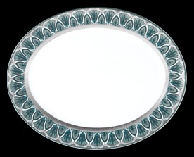 Haviland, Rêves du Nil Platinum, Oval dish