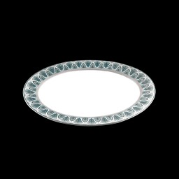 Haviland, Rêves du Nil Platinum, Oval dish