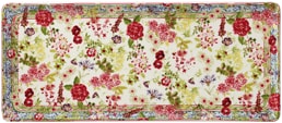 Gien, Millefleurs, Oblong serving tray