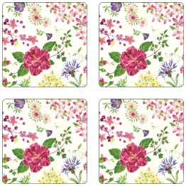 Gien, Millefleurs, Coasters, set of 4