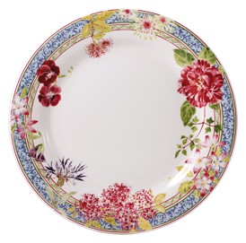 Gien, Millefleurs, Dinner plates, set of 4