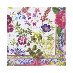 Gien, Millefleurs, Napkins, pack of 20