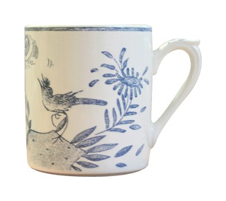 Gien, Oiseau Bleu, Mug