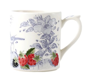 Gien, Oiseau Bleu Fruits, Mug