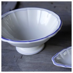 Gien, Filet Bleu, Open vegetable bowl