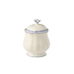 Gien, Filet Bleu, Sugar bowl