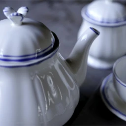 Gien, Filet Bleu, Teapot - photo 3