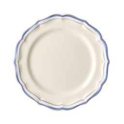 Gien, Filet Bleu, Dessert plates, set of 4