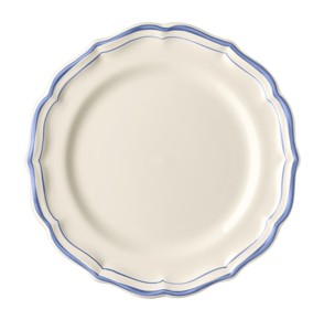 Gien, Filet Bleu, Dessert plates, set of 4