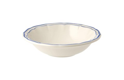 Gien, Filet Bleu, Cereal bowl, set of 4