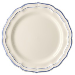 Gien, Filet Bleu, Dinner plates, set of 4