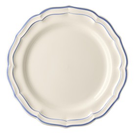 Gien, Filet Bleu, Dinner plates, set of 4