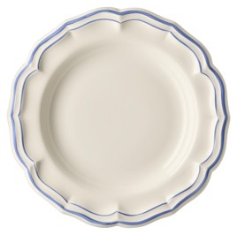 Gien, Filet Bleu, Deep round platter