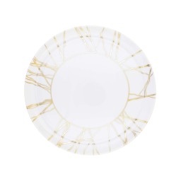 Robert Haviland & C. Parlon, Fil d’Or, Round flat tarte dish