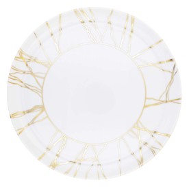 Robert Haviland & C. Parlon, Fil d’Or, Round flat tarte dish