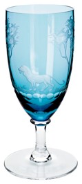 Theresienthal, Kilimandscharo, Wine glass, pattern lion