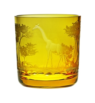 Theresienthal, Kilimandscharo, Whisky tumbler, pattern giraffe