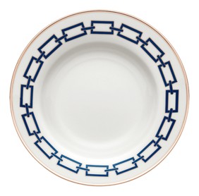 Ginori 1735, Catene, Zaffiro, Soup plate, set of 2