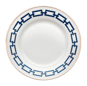 Ginori 1735, Catene, Zaffiro, Dessert plate, set of 2