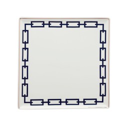 Ginori 1735, Catene, Zaffiro, Squared plate