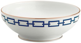 Ginori 1735, Catene, Zaffiro, Large salad bowl