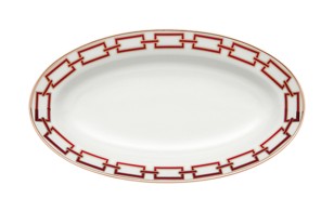 Ginori 1735, Catene, Scarlatto, Pickle dish