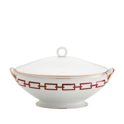 Ginori 1735, Catene, Scarlatto, Soup tureen