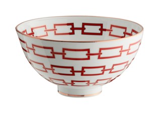 Ginori 1735, Catene, Scarlatto, Gio Ponti bowl