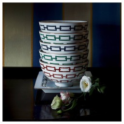 Ginori 1735, Catene, Scarlatto, Gio Ponti bowl