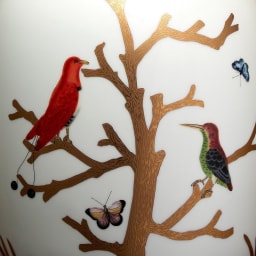 Bernardaud, Aux Oiseaux, Soup bowl