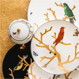 Bernardaud, Aux Oiseaux, Rectangular cake platter