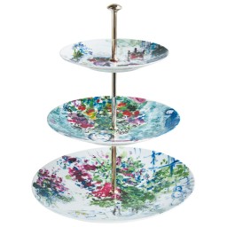 Bernardaud, Les Bouquets de Fleurs - Marc Chagall, 3 tiers stand