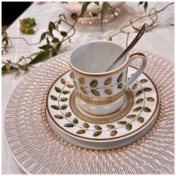 Bernardaud, Constance, Bouillon cup and saucer