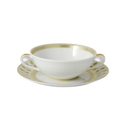 Bernardaud, Constance, Bouillon cup and saucer