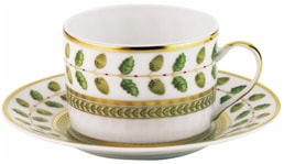 Bernardaud, Constance, Set of 2 tea cups and saucers