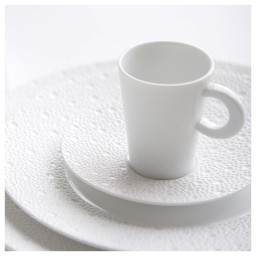 Bernardaud, Ecume White, Rim soup