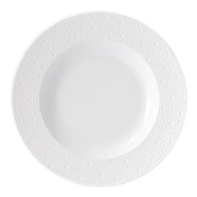 Bernardaud, Ecume White, Rim soup